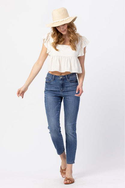 Judy Blue Full Size Cropped Jeans