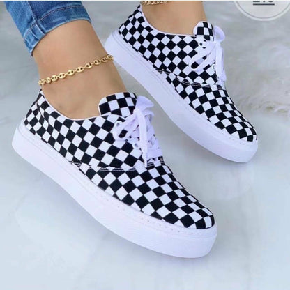 2022 Fashion Graffiti Women Sneakers Trainers Shoes