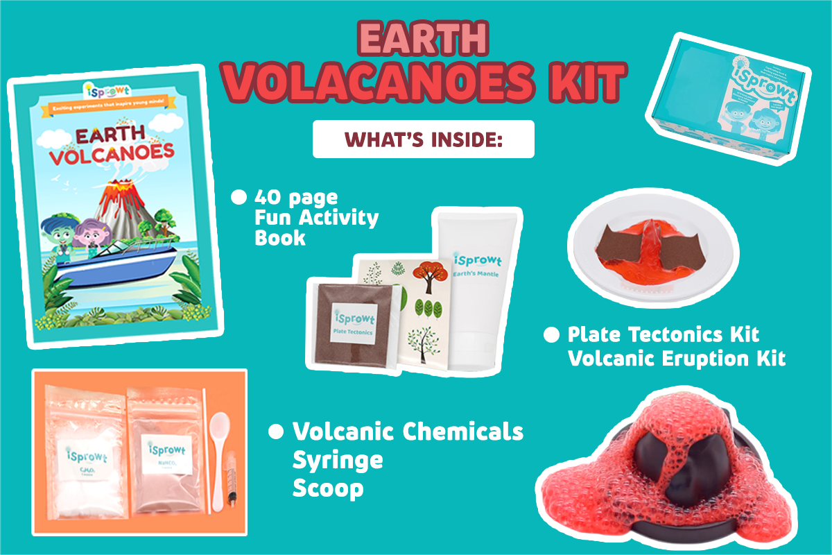 Extreme Fun, Hands-On Engaging STEM Kit -Volcano