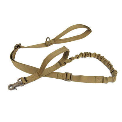 Military Dog Tactical Harness and Leash Set (Brown)